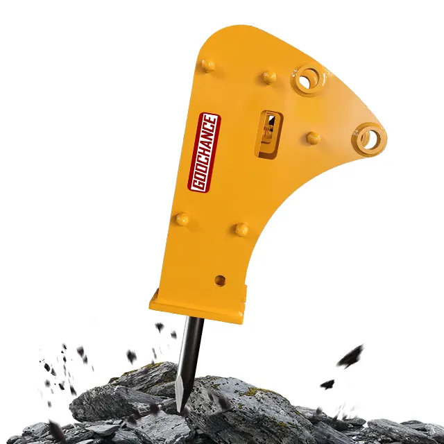 40mm Chisel Demolition Breaker Hammer HB15G OEM&ODM Korean Rock Hammer For Mini Excavator