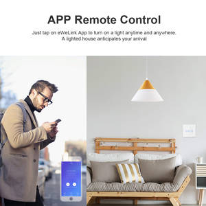 SONOFF T0UK Wifi Smart Switch 2 Gang Wireless Wall Touch UK Light Switches APP Voice Remote <strong>Control</strong> <strong>for</strong> <strong>Home</strong> <strong>Automation</strong> Kit - Product Image 4