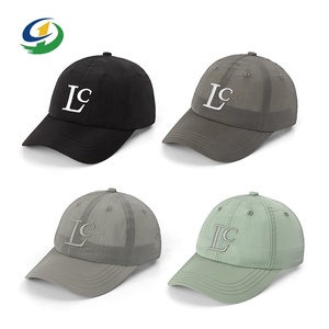 Chapeau de <span class=keywords><strong>golf</strong></span> en polyester de sport respirant casquette de baseball vierge personnalisée chapeau de course à bord incurvé casquette de camp de logo de broderie personnalisée - Product Image 6