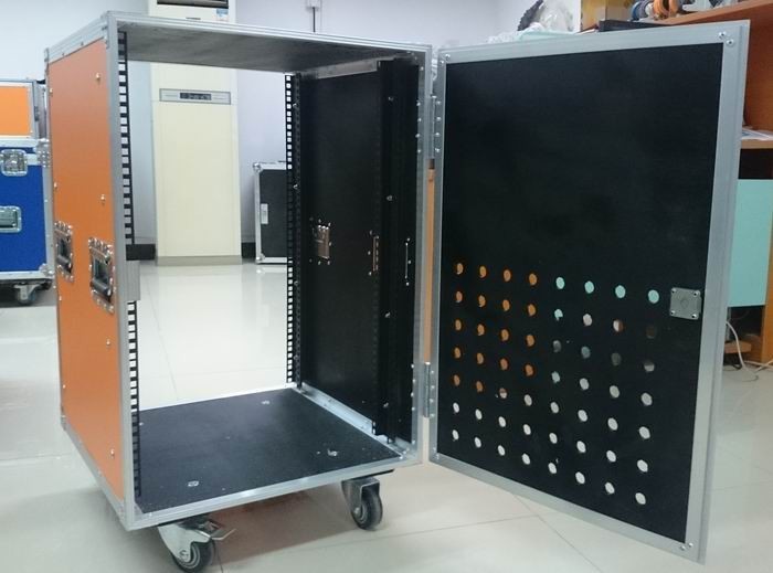 19インチ標準プロフェッショナルアンプ用ロードケース、耐衝撃フライト