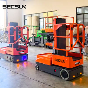 SECSUN Order pemetik angkat elektrik, 3 Meter 4 Meter 5 Meter 6 Meter 300kg Platform pengangkat udara elektrik dengan palet - Product Image 2