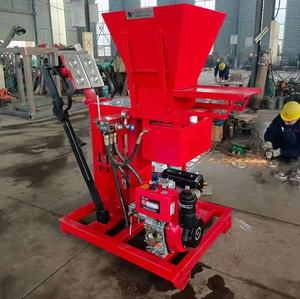 Máquina de bloques Eco Brava, máquina de ladrillos entrelazados, tierra de arcilla, maquinaria de fabricación de bloques - Product Image 5