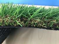 Fabricant chinois 30mm/40mm Faux plastique tapis d'herbe tapis synthétique gazon artificiel pour jardin extérieur paysage