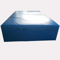 Tapis de sol en éponge PVC direct d'usine pour la pratique de la gymnastique Tapis de roulement et de saut portables Utilisation rapide de gymnastique