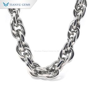 Collier chaîne épaisse en or plaqué Tianyu, style hip-hop, tendance, collier de fête pour hommes et femmes - Product Image 1