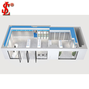 Magasin de <span class=keywords><strong>pharmacie</strong></span> moderne Design d'intérieur Dispensaire Vitrine de magasin Étagères de <span class=keywords><strong>pharmacie</strong></span> Comptoir de <span class=keywords><strong>pharmacie</strong></span> Design avec <span class=keywords><strong>armoire</strong></span> à DEL - Product Image 4