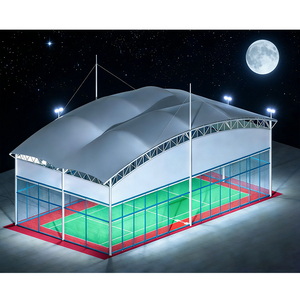 Estructura Ecológica para Pista de Pádel, Techo Interior para Estadio, Estructuras Tensadas, Cancha de Tenis, Campo de Fútbol, Cancha de Baloncesto - Product Image 6