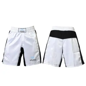 Shorts de mma personalizado, shorts de fábrica confortável feito sob encomenda, serviço oem impresso personalizado, estampado, luta mma, calções de combate