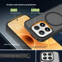 Funda Protectora de Lujo para Xiaomi 17 Pro Max Ultra, TPU+PC, Magnética, Mate, Anti-Huellas, Resistente a Impactos