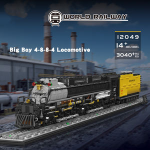 <span class=keywords><strong>MOULDKING</strong></span> 12044/12045 Modèle de train électrique Flying Scotsman, jouet de construction en blocs de plastique, jouet éducatif, animaux, nature - Product Image 6