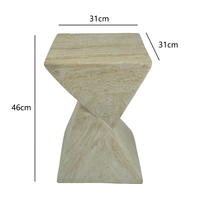 Table d'angle en bois massif de style japonais pour salon, mobilier moderne et durable pour la maison, villa, appartement