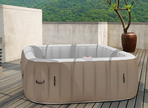 <span class=keywords><strong>Baignoire</strong></span> <span class=keywords><strong>gonflable</strong></span> d'extérieur pour 4 à 6 <span class=keywords><strong>personnes</strong></span>, bain de massage portable de grande taille pour adultes, eau chaude - Product Image 2