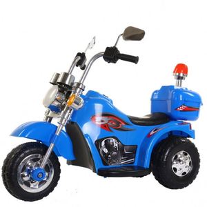 Motocyclette électrique pour enfants de style Harley, jouet à roulettes, acier inoxydable, 3 roues, design durable, rechargeable, tricycle tout-terrain pour garçons - Product Image 5