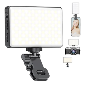 Luz de Video Magnética Portátil Mini de Plástico Recargable, Resistente y Ajustable, con Alto CRI 95+, 120 LED y Carga TIPO-C - Product Image 1