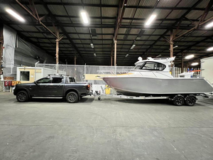 7,5 m 25FT Exploers Aluminio Río Agua Pesca Barco de cabina cerrada para la venta - Product Image 2