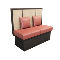 Ensemble de salle à manger commercial de luxe léger XZY OEM : Table, chaises, banquette, canapé et sièges de type cabine pour centres commerciaux et hôtels – Durable