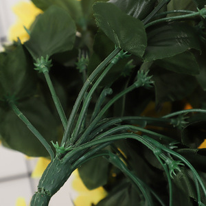 Flores Artificiales de Violeta para Colgar en la Pared, Enredaderas de Seda Plástica, Decoraciones para Bodas, Exteriores y Hogar - Product Image 3