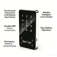 Système de sécurité intelligent, armoire intelligente, serrure à code, clavier numérique, serrure à mot de passe pour casier de salle de sport ou d'école