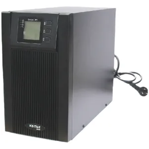 UPS kesintisiz güç kaynağı YD9106H 6KVA-4800W harici pil voltaj sabitleyici uzun ömürlü makine