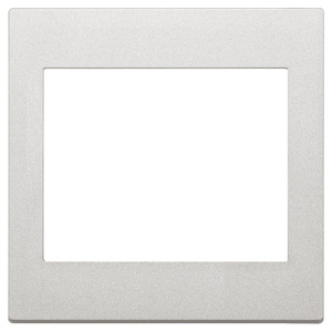 Silver <b>Wall</b> Switch <b>Plate</b> 12.2x9 Cm With 1.8 Depth For Electrical Outlet Cover - Product Image 1
