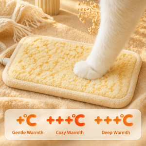 Vente en gros de canapé-lit pour animaux de compagnie en forme d'ours mignon, lit pour chat chaud toutes saisons, nid douillet en peluche pour chien, tapis de couchage pour chats et petits chiens - Product Image 4