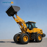 Chargeuse sur pneus diesel Impetus China Construction Machinery de 7, 6, 5 et 3 tonnes avec différents accessoires