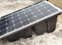 Braket Pemasangan Panel Surya Atap Datar HDPE Ballast Plastik HDPE untuk Pemasangan Atap Surya