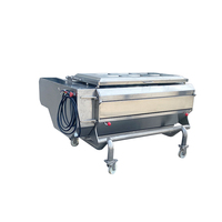 Kleine Industriële Groente Fruit Dunschiller Peeling Machine Slicer Aardappel India