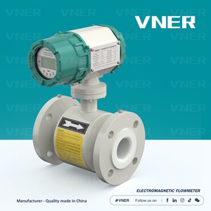 เครื่องวัดการไหลแบบแม่เหล็กไฟฟ้าความแม่นยำสูง, หน้าแปลน Ss/Hasc, รองรับ Hart/<span class=keywords><strong>Modbus</strong></span>/Profibus สำหรับของเหลวที่มีฤทธิ์กัดกร่อน - Product Image 2