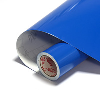 Vinilo Adhesivo Azul Impermeable en Rollo, Fácil de Recortar, para Creación de Letreros, Pósteres, Proyectos de Manualidades
