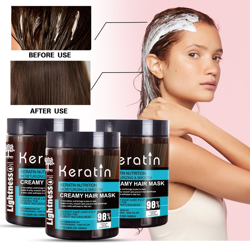 Factory Wholesale Coconut Oil Hair Mask