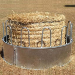 Foin rond en acier Mangeoire lente pour bovins et chevaux alpagas, moutons - Product Image 5