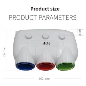 120W công suất cao xe Thuốc lá nhẹ hơn 2USB mở rộng <span class=keywords><strong>3</strong></span>-cách tự động ổ cắm sạc với dây 12V24V Adapter độc lập chuyển đổi - Product Image 5