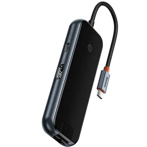 <span class=keywords><strong>Hub</strong></span> <span class=keywords><strong>USB</strong></span> 3.0 Tipo <span class=keywords><strong>C</strong></span> 6 en 1 para Adaptador LAN para Computadora Portátil/de Escritorio, Mini Portátil de Aleación de Aluminio - Product Image 6