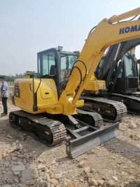 Miniexcavadora Hidráulica Komatsu Pc56 Usada Original de Japón, Excavadora Mini de 5 Toneladas y 3 Toneladas en Existencia - Product Image 4