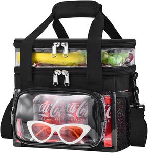 Sacs à déjeuner résistants et durables avec fermeture éclair, sangle réglable, résistants à l'eau et écologiques - Approuvés pour les stades - Product Image 1