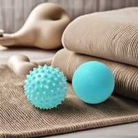 Rouleau de massage en caoutchouc souple pour la récupération des tissus profonds, relaxant pour les pieds, le dos, les épaules, les jambes, les mains, bâton de massage musculaire pour la récupération