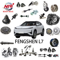 Pièces automobiles Nio pour DONGFENG FENGSHEN L7 Aeolus L7 : phares avant et arrière, feux arrière, pare-chocs, ailes, radiateur