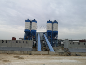Centrale à béton mobile Hzs60 centrale à béton 60m3 à vendre pour les travaux de construction - Product Image 6