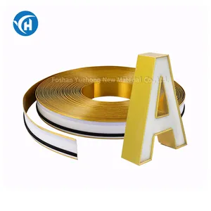 Yuehong Led Light Channelume Sign Solution Channel Letter Sign Aluminum Strips