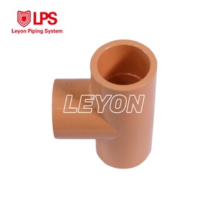 Raccord en T réducteur en PVC/CPVC orange <span class=keywords><strong>pour</strong></span> système d'incendie, système de protection incendie, alimentation en eau <span class=keywords><strong>pour</strong></span> lutte contre l'incendie - Product Image 4