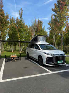 Meilleures ventes 2026 Dongfeng Auto V9 PHEV pour <span class=keywords><strong>camping</strong></span>-<span class=keywords><strong>car</strong></span>, véhicule hybride rechargeable personnalisable, R18, décharge 3.3kW, NMC - Product Image 3