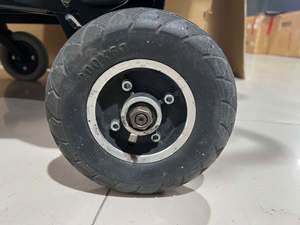 סיטונאי ספק סיטונאי 12 אינץ 'פלסטיק מגה קרולטור ניידות גלגל החלפת גלגלים גלגלים & ווקר - Product Image 3