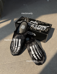 Customized unisex M ü ller shoes with slip resistant closed toe luxury leather slippers - Product Image 6