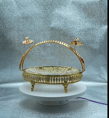 แผ่นแก้ววงรี (ไม่มีรูเจาะ)