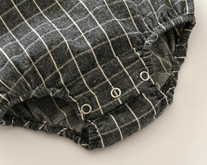 Ensemble de vêtements vintage pour enfants, combinaison et pantalon pour bébés garçons, vente en gros - Product Image 4