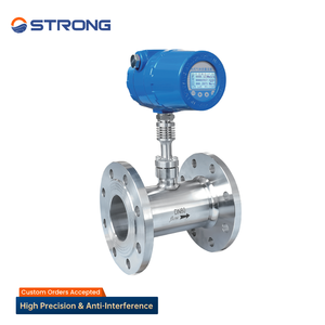 Hoge nauwkeurigheid roestvrijstalen thermische gasmassastroommeter voor perslucht, aardgas, biogas, directe massastroommeting - Product Image 5