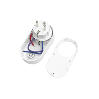 Boîtier intelligent pour prise domestique standard européenne, en polycarbonate V0 ignifuge, pour prise intelligente Wi-Fi