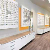 Présentoir de lunettes personnalisé support mural pour lunettes panneau d'affichage en acrylique montage facile