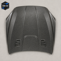 Capot en fibre de carbone haute brillance pour BMW M6 F06 F12 F13 Coupé Cabriolet Gran Coupé 2012-2018, montage direct
